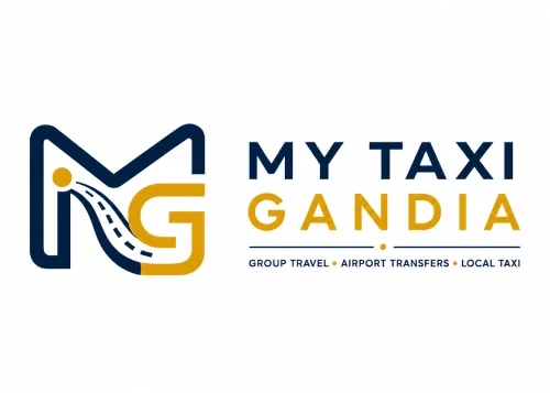 Logotipo oficial de My Taxi Gandia para servicio de taxi y traslados en Gandía